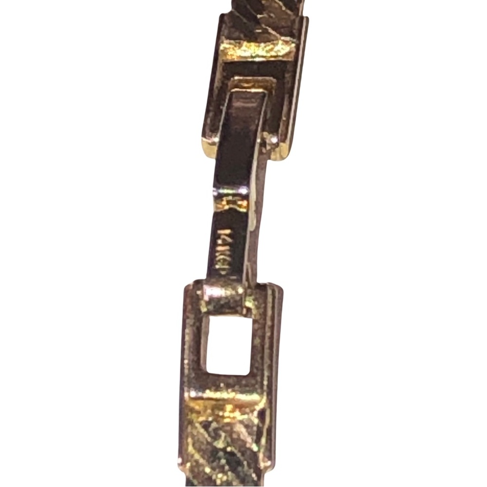 14k Herringbone gold chain lobster clasp 10.grams - Picture 3 of 6